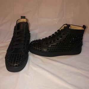 Christian Louboutin  Louis Flats Crosta/Spikes